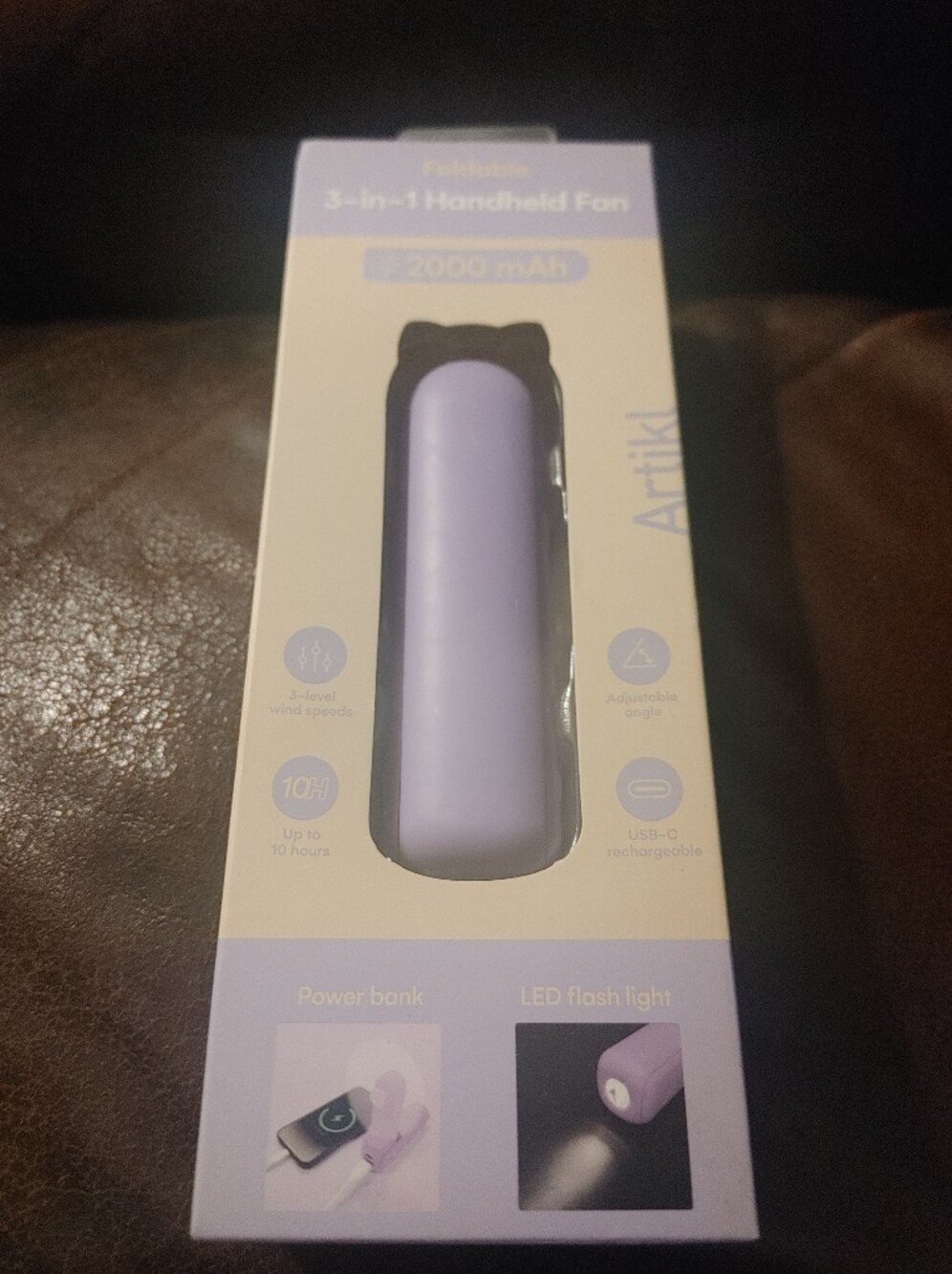 Foldable 3-in-1 Handheld Fan